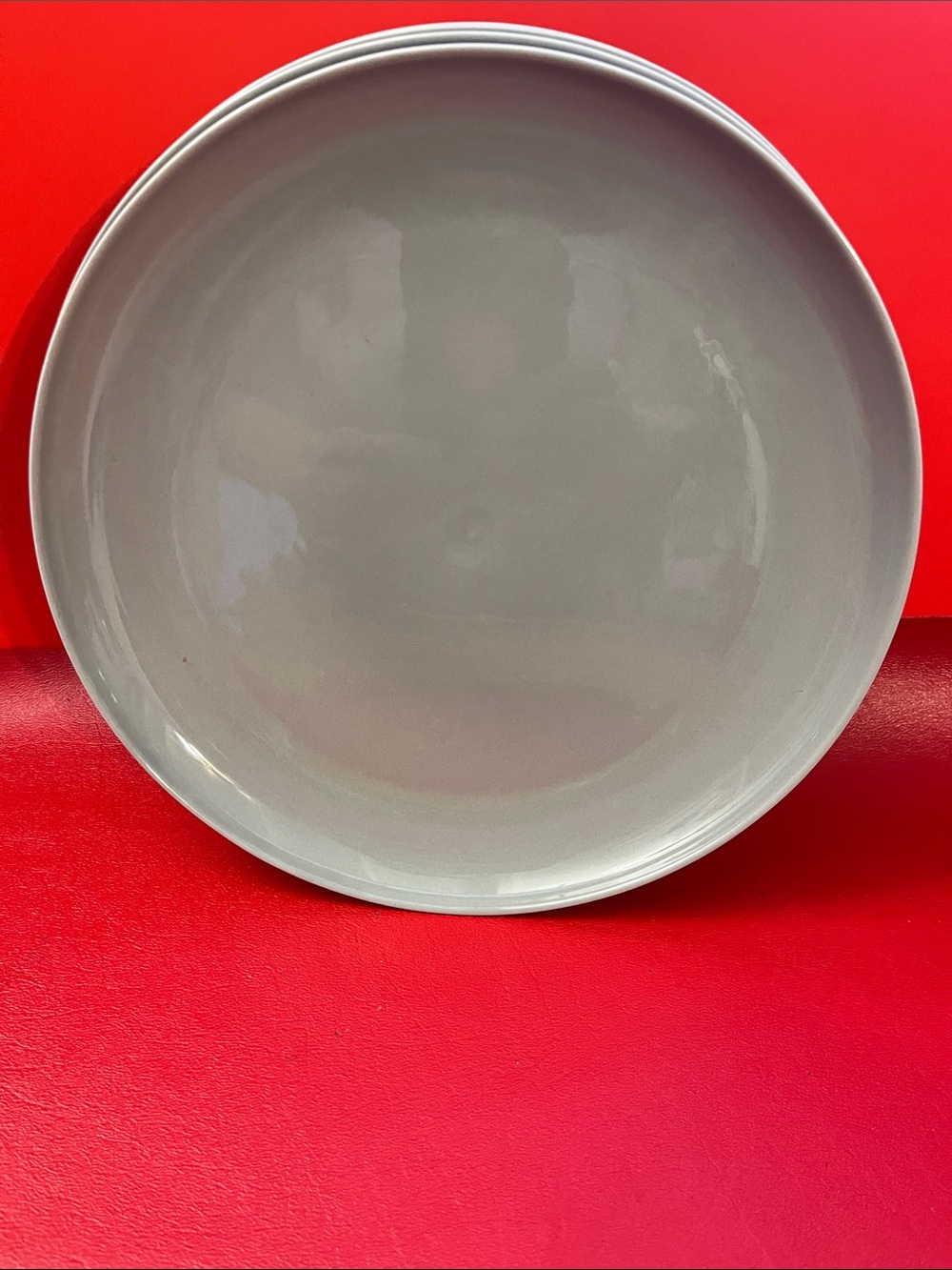 Set of 4 Hotel Collection "Modern" ceramic salad Plates 8”3/8 D